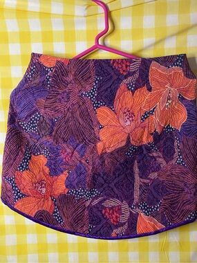 Zara Jacquard Mini Skirt